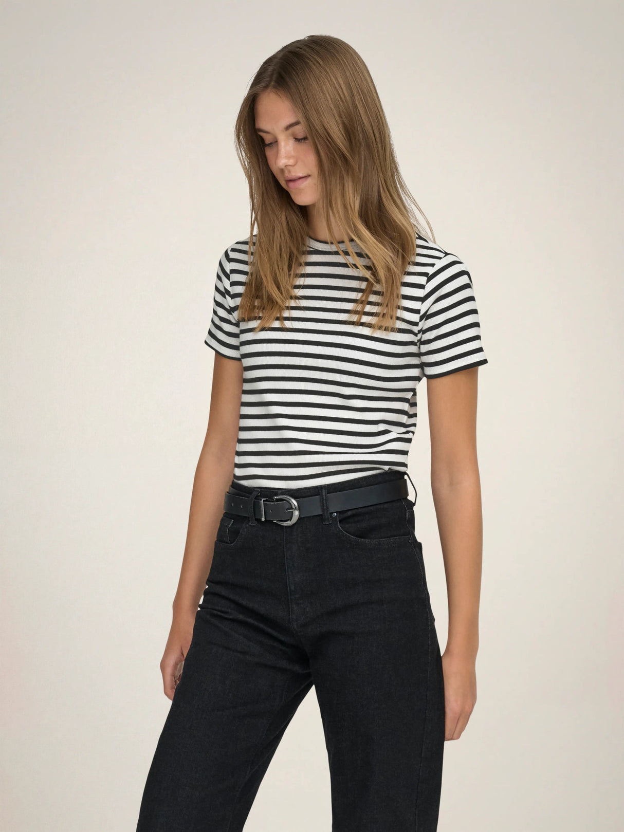 Cloud Dancer BLACK Bluse fra JDY - 15314449