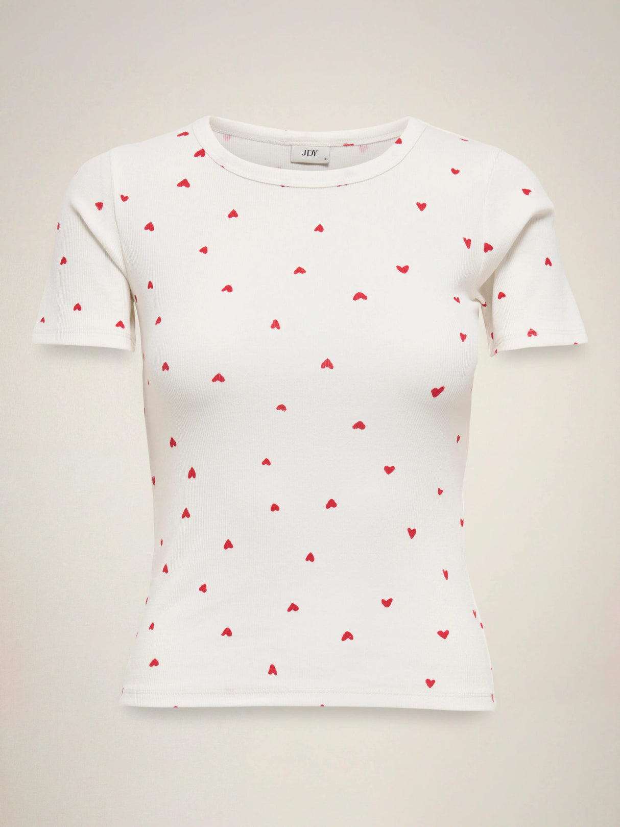 Cloud Dancer CHINESE RED HEARTS Top fra JDY - 15336793