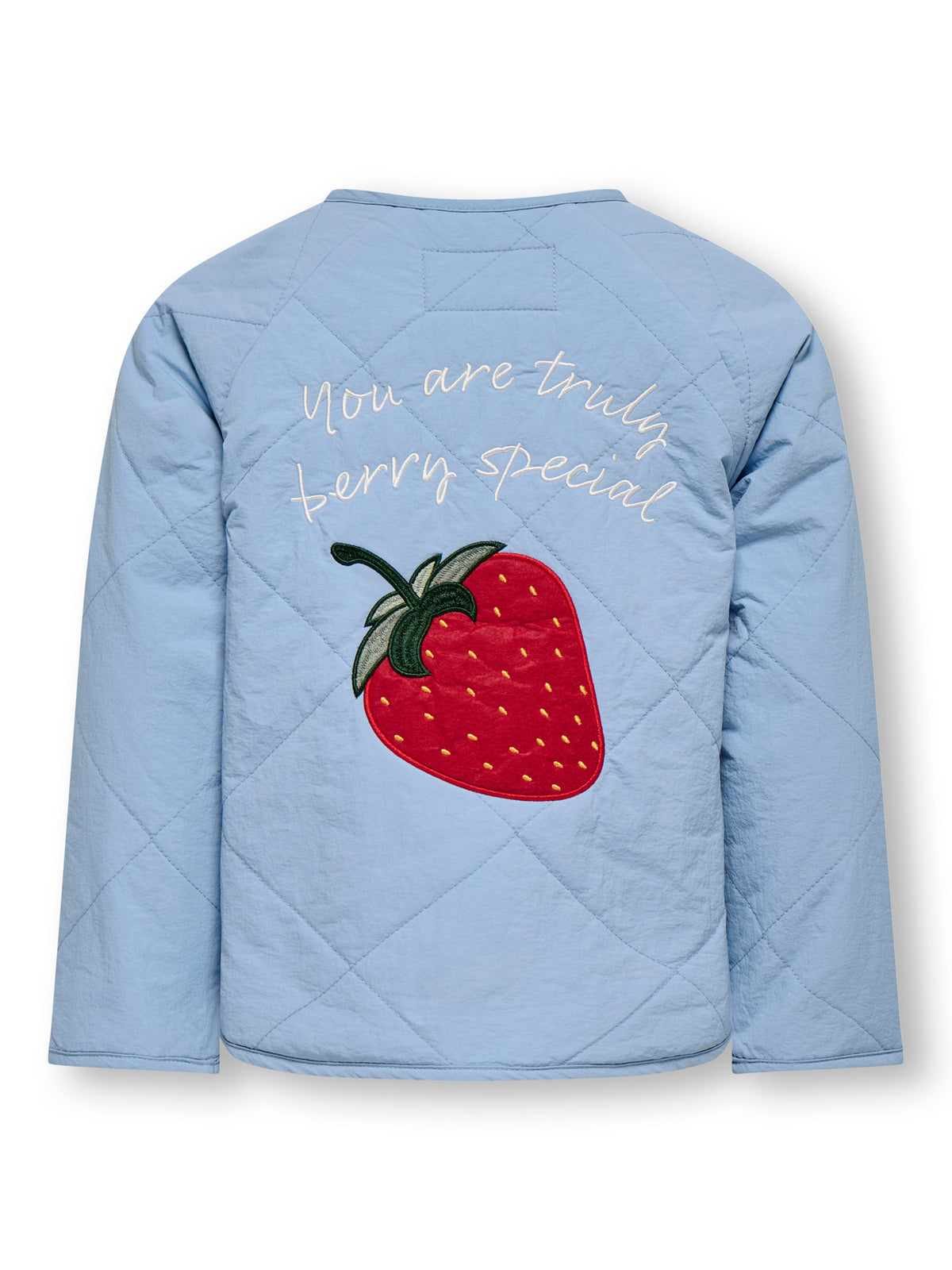 Soft Chambray Strawberry Overtøj fra KIDS MINI GIRL - 15364893