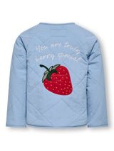 Soft Chambray Strawberry Overtøj fra KIDS MINI GIRL - 15364893