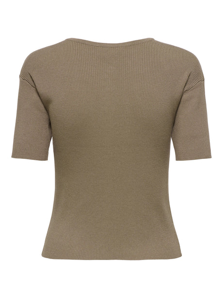 Brun Cardigan,Striktrøje - JDY - 15369786