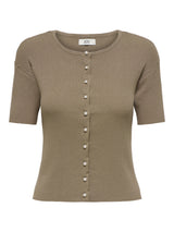 Brun Cardigan,Striktrøje - JDY - 15369786