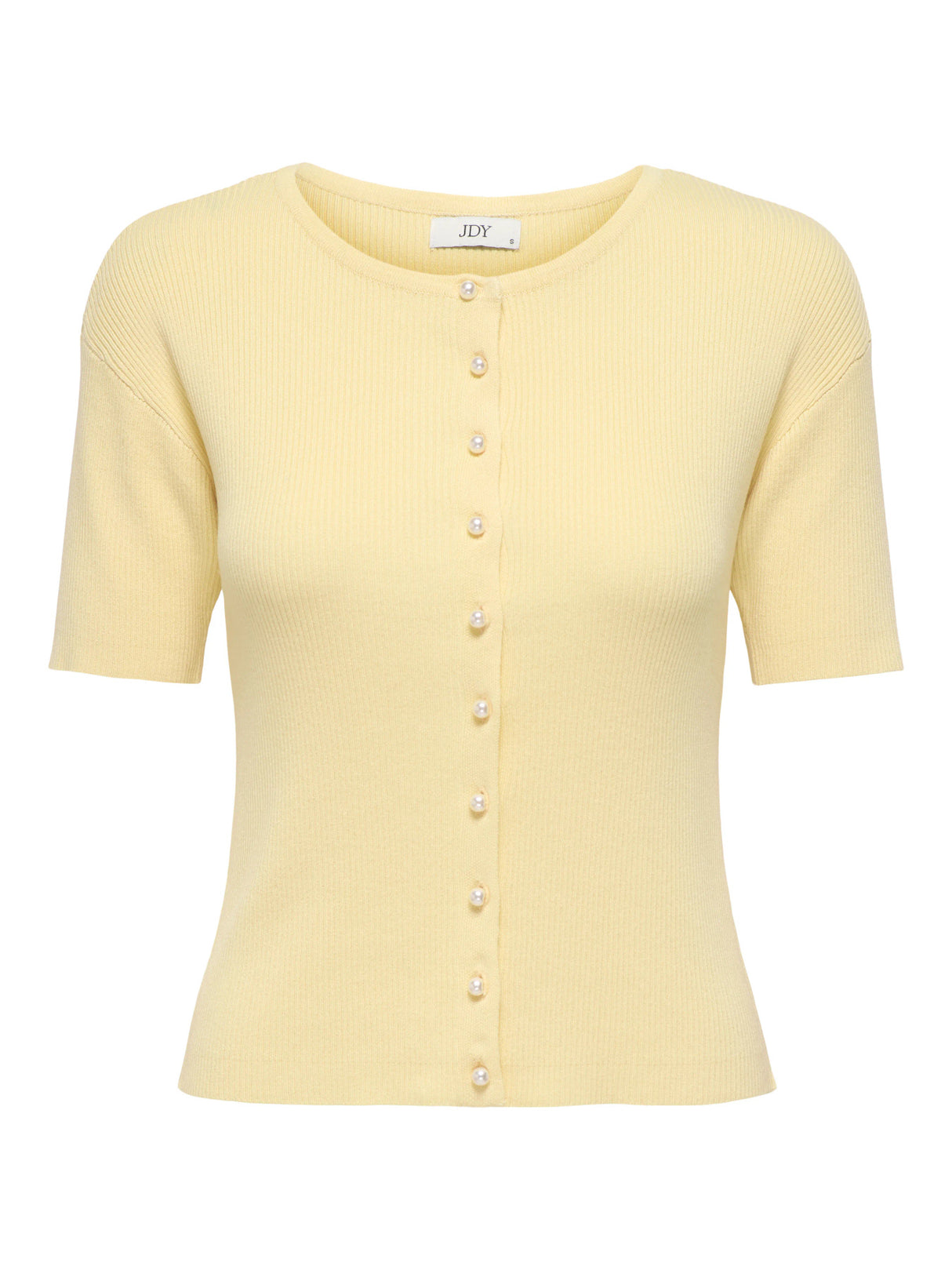 Gul Cardigan,Striktrøje - JDY - 15369786