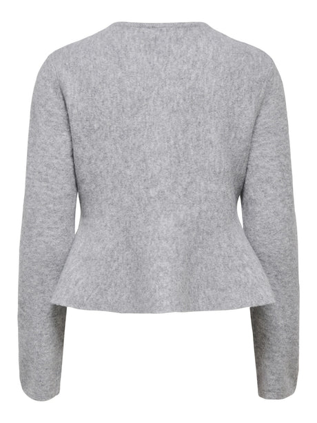 Grå Cardigan,Striktrøje - JDY - 15377817