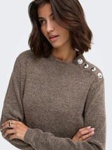 Walnut MELANGE Kjole fra JDY - 15379771