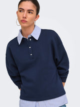 Night Sky COLLAR WITH STRIPES Sweatshirt fra JDY - 15381086