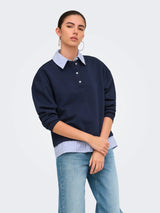 Night Sky COLLAR WITH STRIPES Sweatshirt fra JDY - 15381086