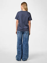 Ombre Blue Bluse fra PIECES - 17086970