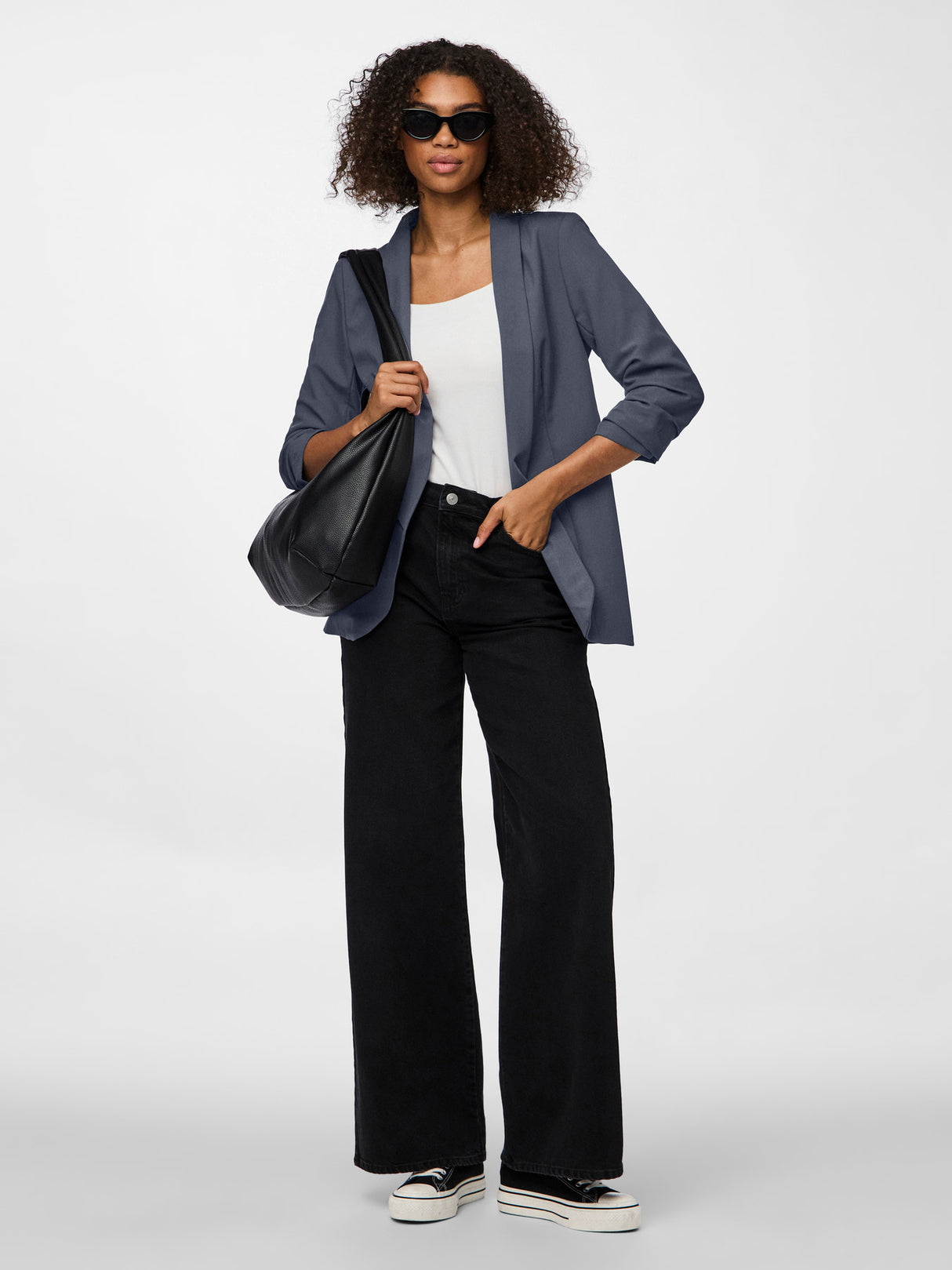 Blå Blazer fra PIECES - 17090996