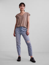 Brun Top fra PIECES - 17095260