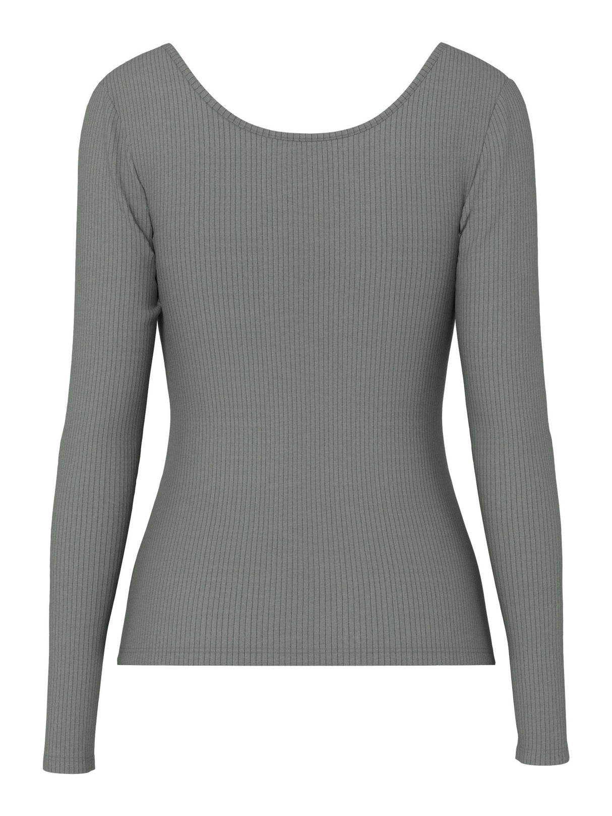 PIECES Castor Gray Top - 17101437