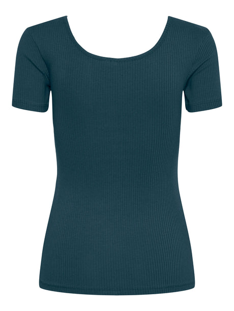 Blå Bluse fra PIECES - 17101439