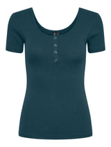 Blå Bluse fra PIECES - 17101439