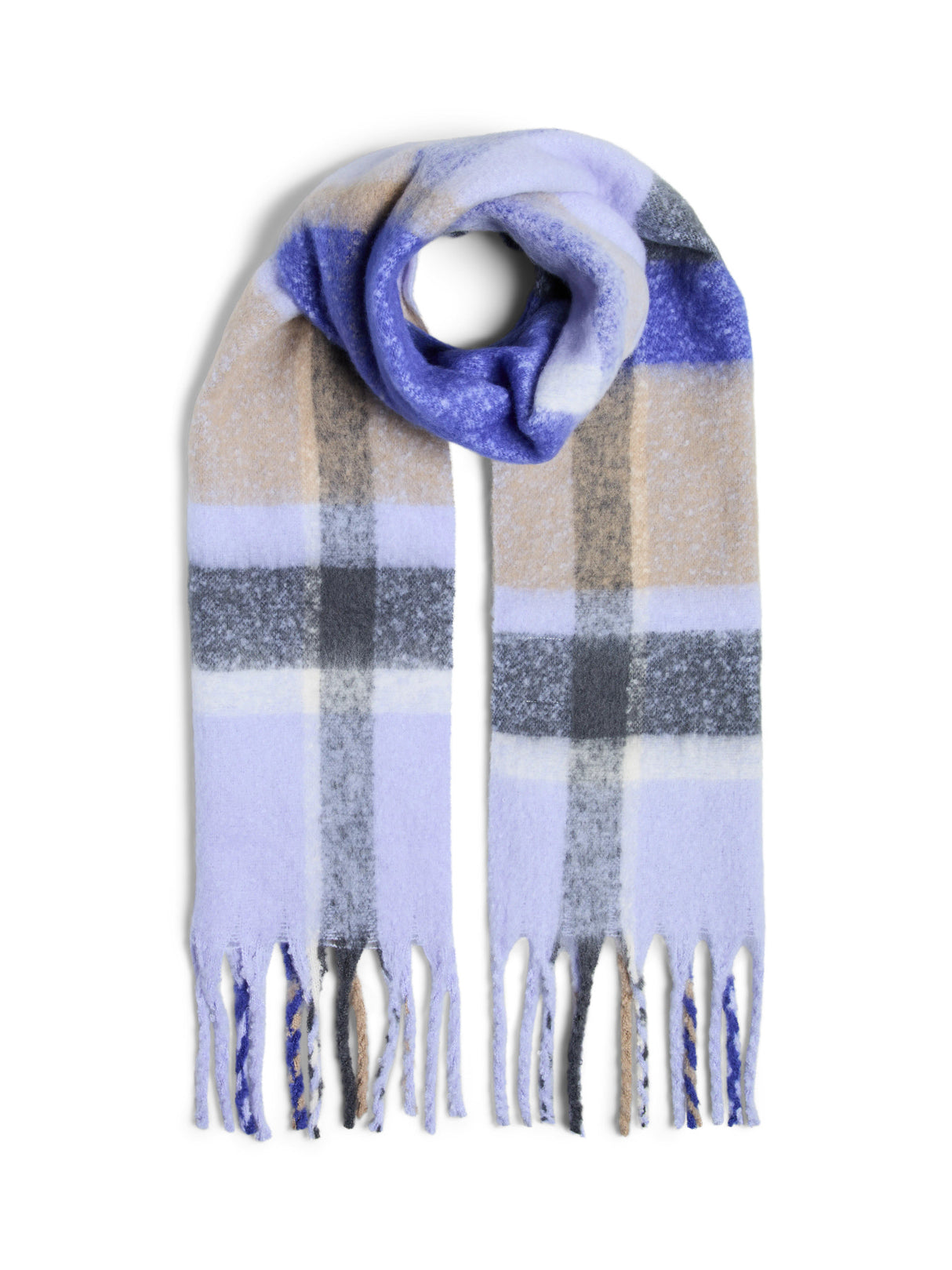 Blå Halstørklæde fra PIECES - 17105951