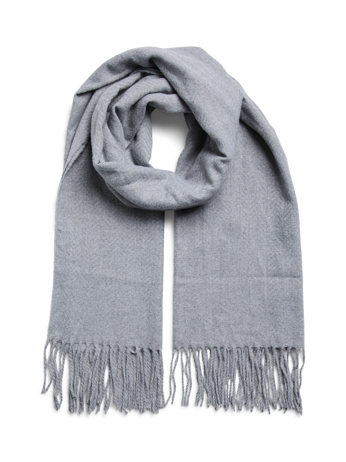 PIECES Light Grey Melange Halstørklæde - 17105963