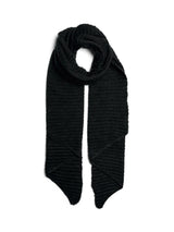 Sort Halstørklæde fra PIECES - 17105988