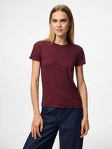 Rød Bluse fra PIECES - 17120085