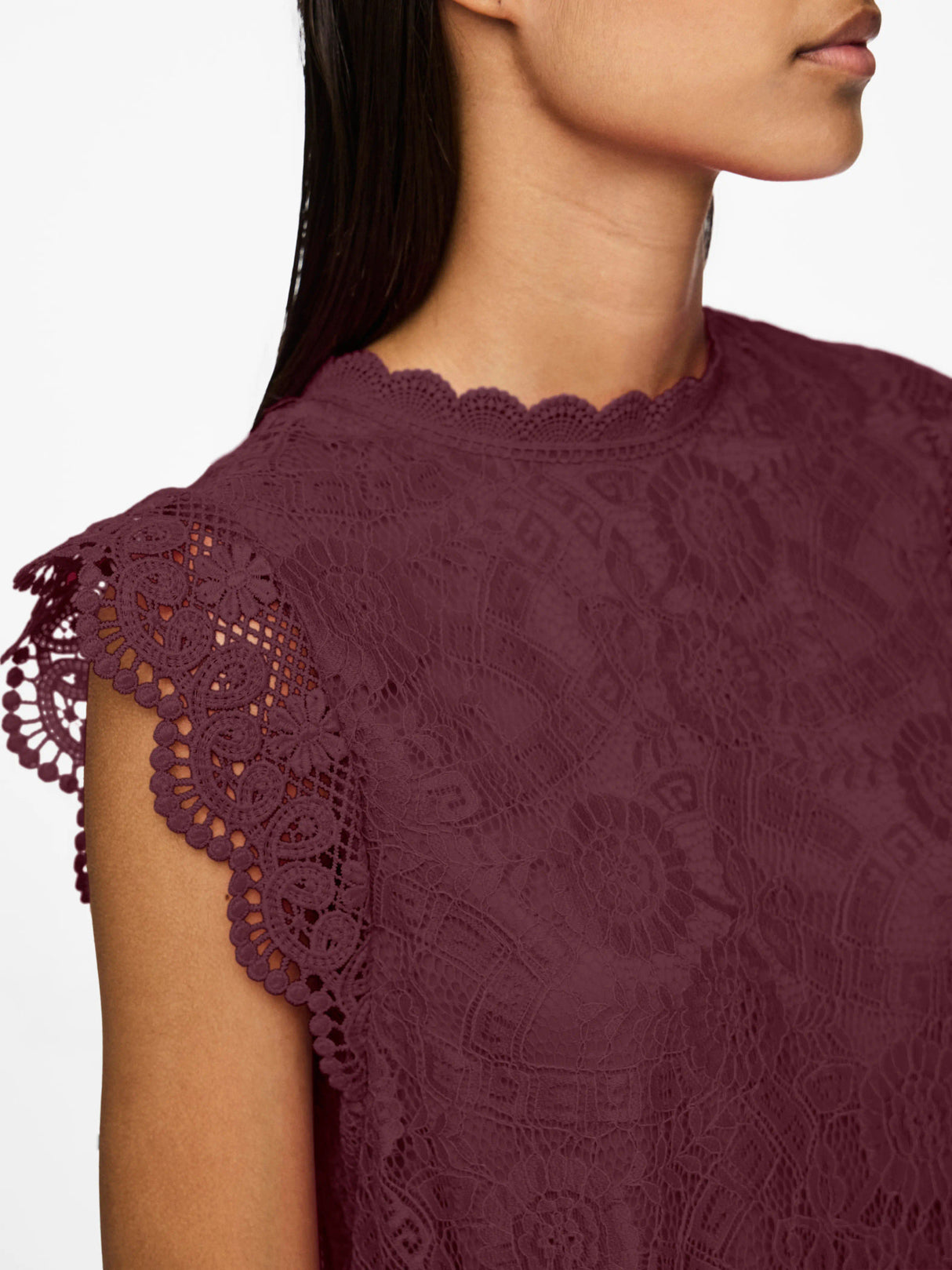 Rød Top fra PIECES - 17120454