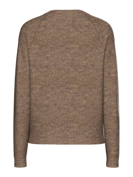 PIECES Fossil Striktrøje - 17126277