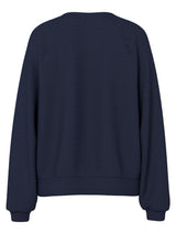 Sky Captain RED HEART EMB Sweatshirt fra PIECES - 17128390