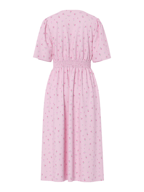 Roseate Spoonbill FLOWER Kjole fra PIECES - 17133688