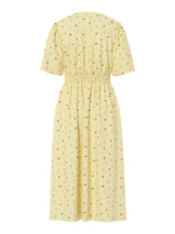 French Vanilla FLOWER Kjole fra PIECES - 17133688