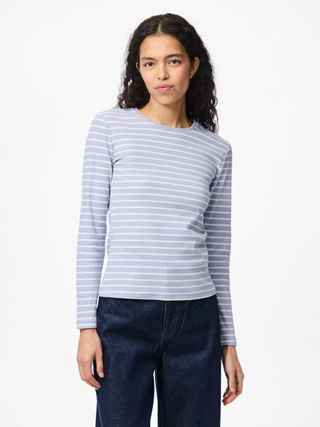 PIECES Baby Lavender NEW CLOUD DANCER Bluse - 17133838