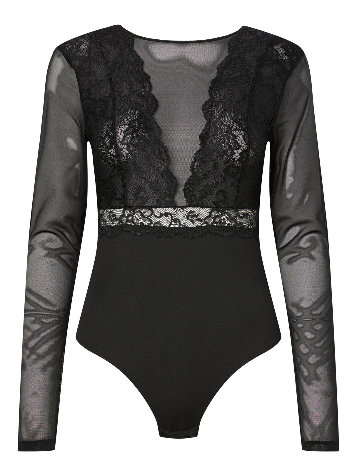 Black Bodystocking fra PIECES - 17141142