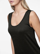 PIECES Black BLACK LUREX Kjole - 17146346