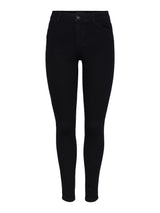 PIECES Black Denim Bukser - 17147972