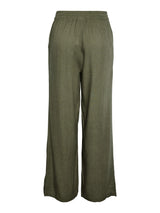 Deep Lichen Green Bukser fra PIECES - 17149314