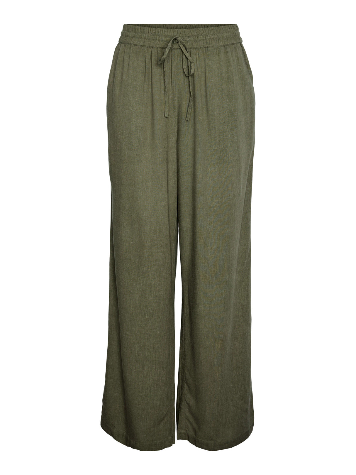 Deep Lichen Green Bukser fra PIECES - 17149314