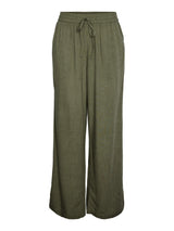 Deep Lichen Green Bukser fra PIECES - 17149314