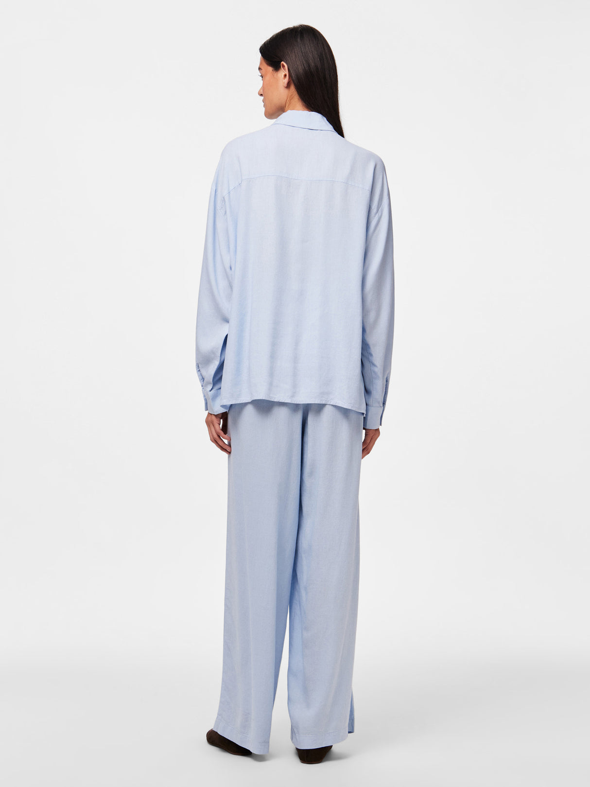 Blå Bluse fra PIECES - 17149315