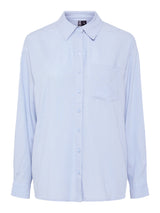 Blå Bluse fra PIECES - 17149315