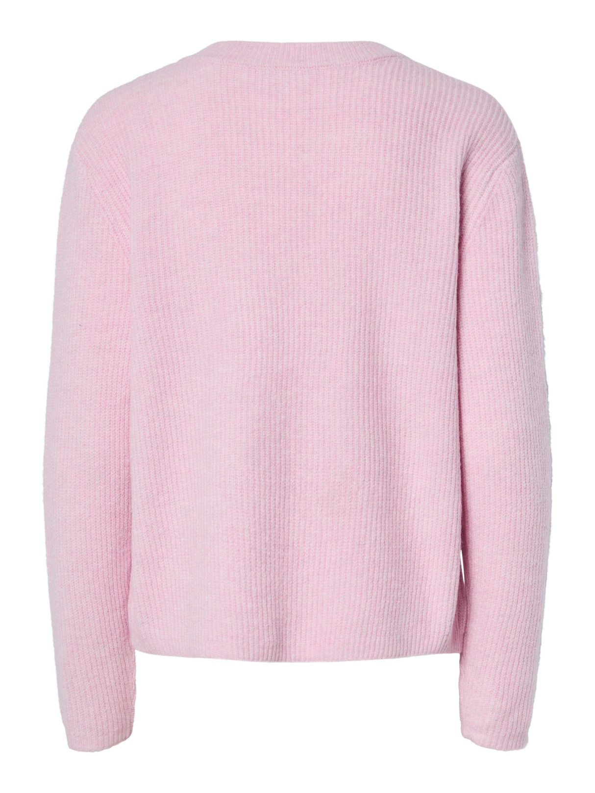 Roseate Spoonbill MELANGE Striktrøje fra PIECES - 17150235