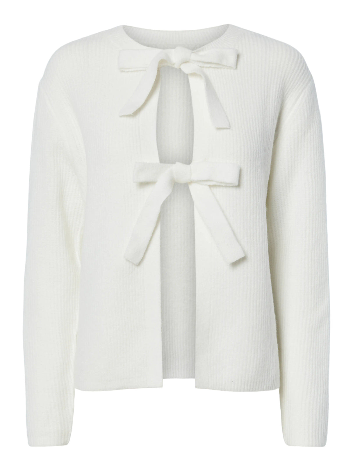 PIECES Cloud Dancer Cardigan,Striktrøje - 17150235