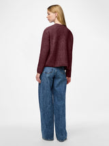 PIECES Tawny Port Cardigan,Striktrøje - 17150235