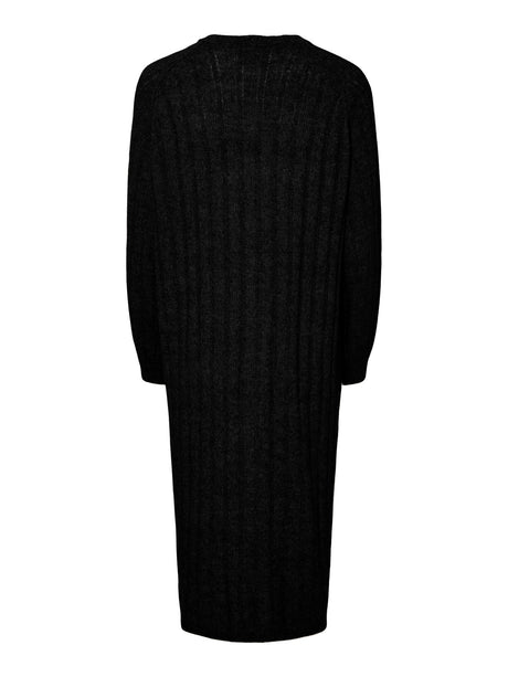 PIECES Black Cardigan,Striktrøje - 17150959