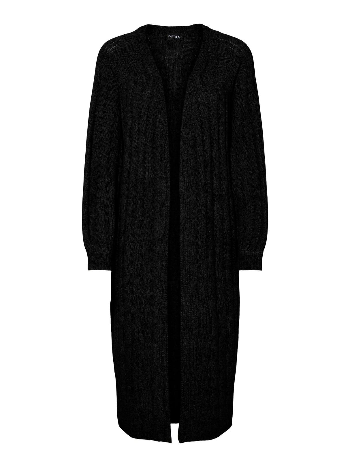 PIECES Black Cardigan,Striktrøje - 17150959