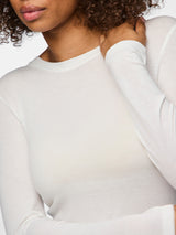 PIECES Cloud Dancer Top - 17151138