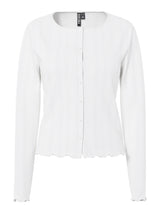 Cloud Dancer Cardigan fra PIECES - 17152189
