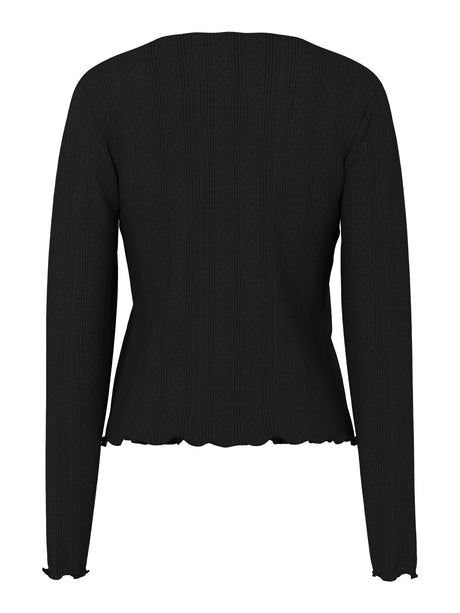Black Cardigan fra PIECES - 17152189
