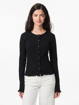 Black Cardigan fra PIECES - 17152189