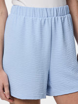 Blå Shorts fra PIECES - 17153748
