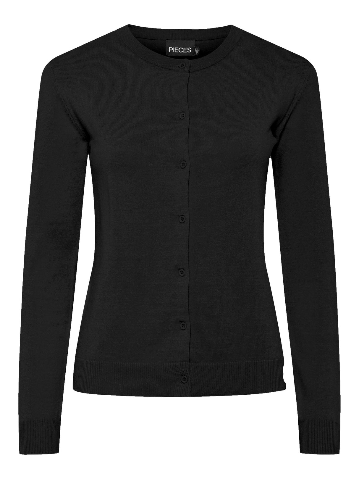 Black Striktrøje fra PIECES - 17154558