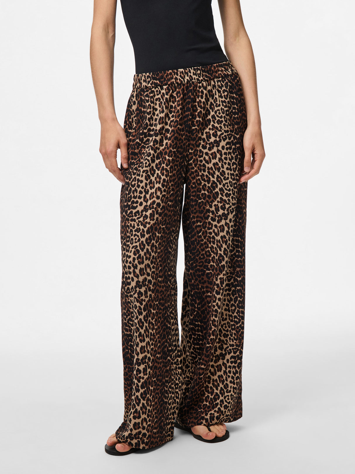 Black LEO Bukser fra PIECES - 17154666