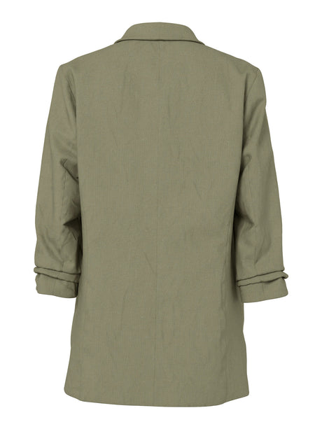 Deep Lichen Green Blazer fra PIECES - 17154738
