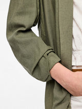 Deep Lichen Green Blazer fra PIECES - 17154738