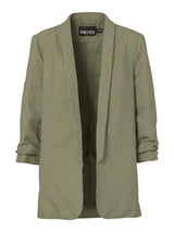 Deep Lichen Green Blazer fra PIECES - 17154738